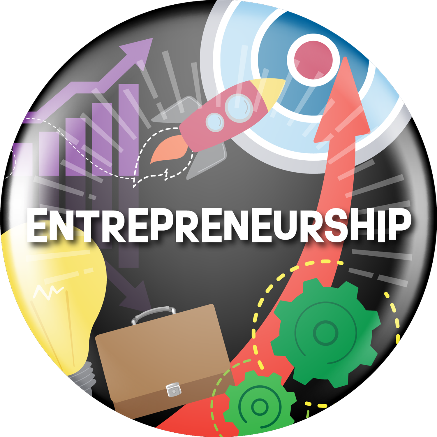 Entrepreneurship Button