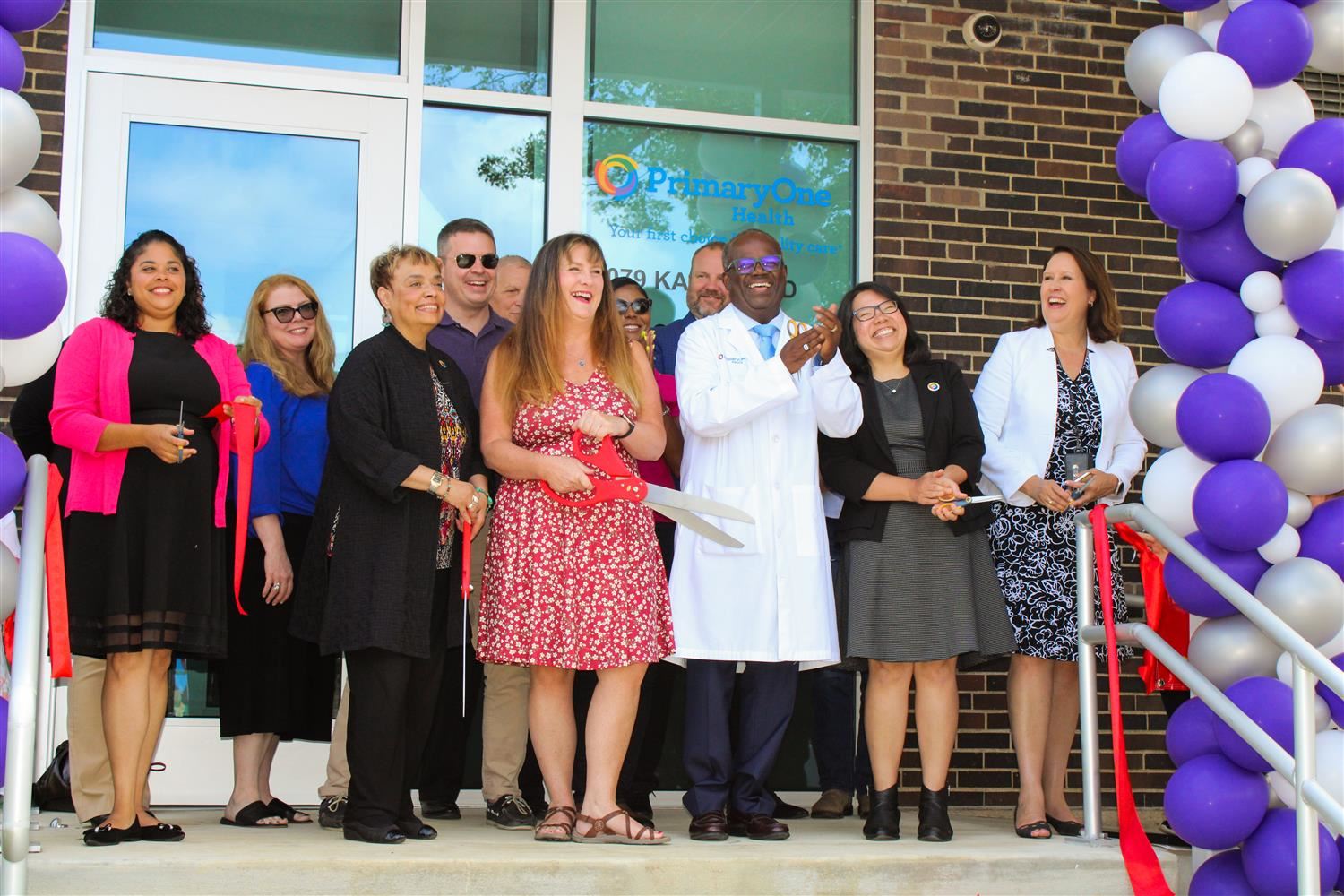  Ribbon-Cutting for School-Based Health Center at Columbus International HS 