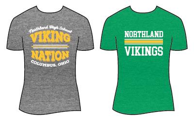 northland vikings spirit wear shirt