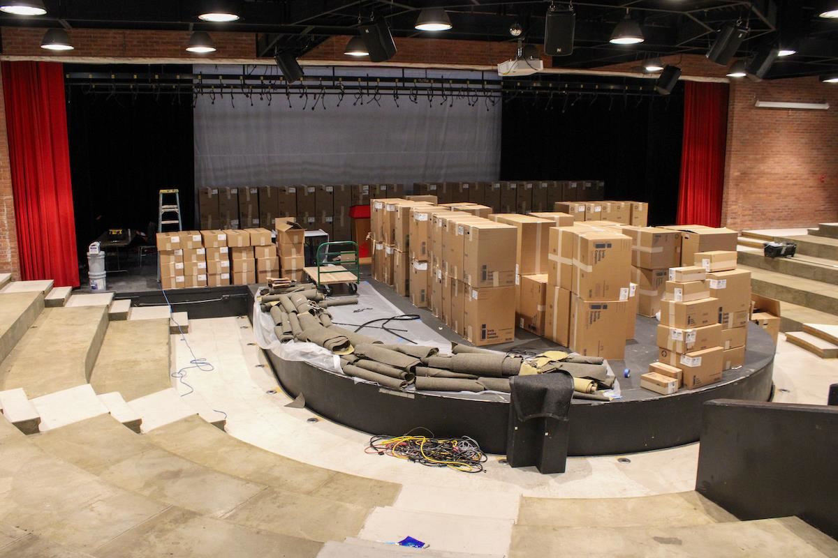 Fort Hayes auditorium renovation