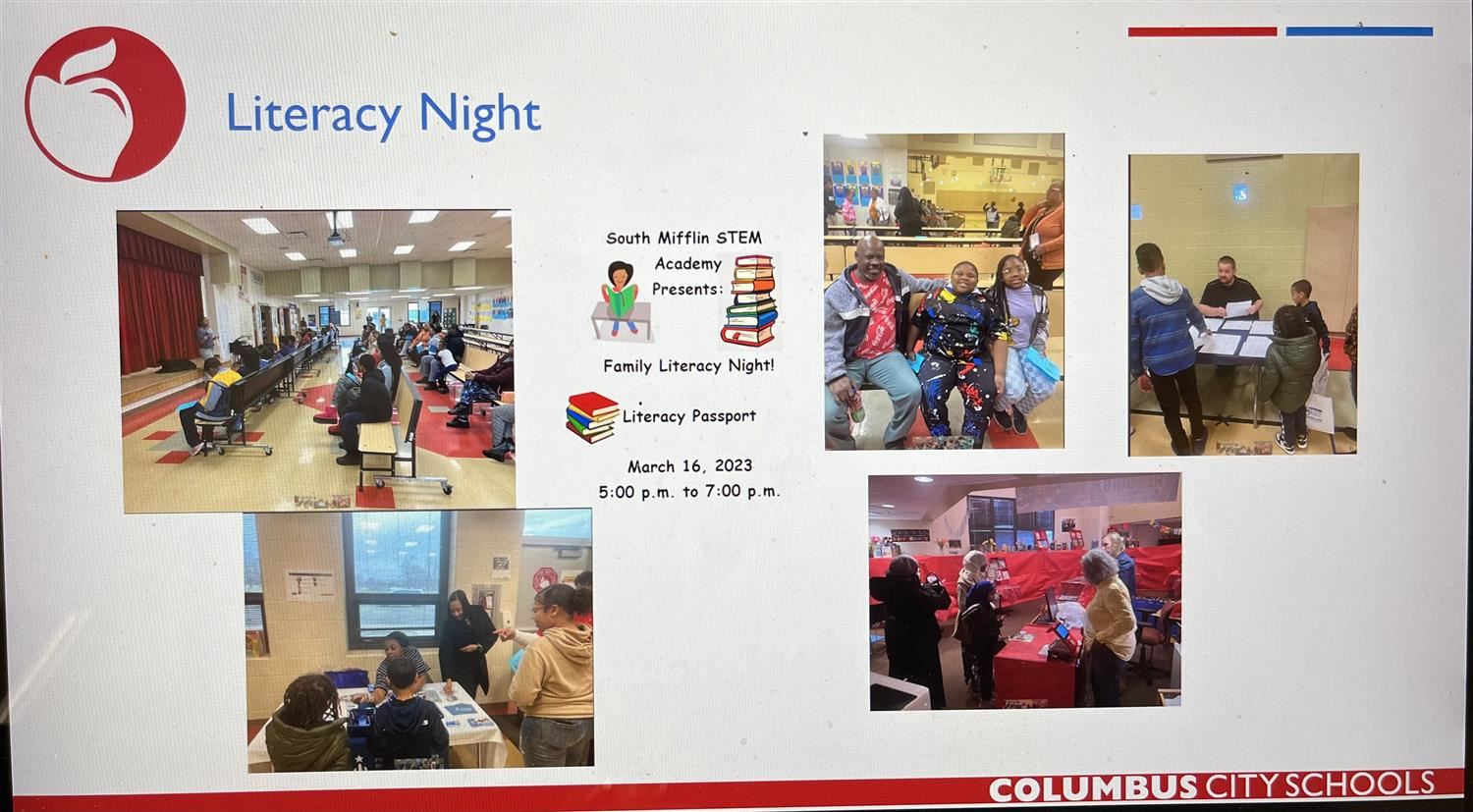 Literacy Night Pictures